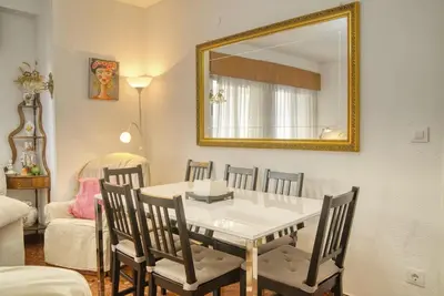 Zona de estar de Apartment La Gallega