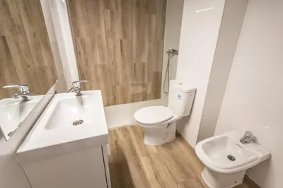 Un baño de Apartment La Gallega
