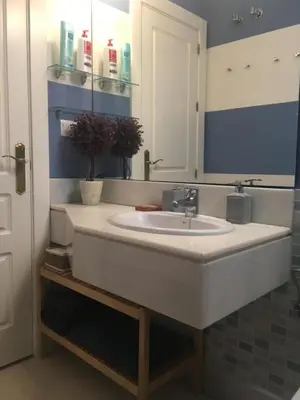 Un baño de Coqueto Apartmento Centro - San Julián