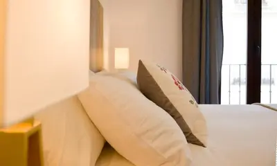 Cama o camas de una habitación en Apartamento Faustino Alvarez