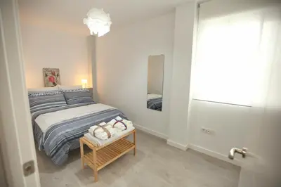 Cama o camas de una habitación en Noches de ensueño