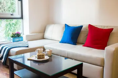 Zona de estar de Precioso Apartamento con Parking en Pleno Centro