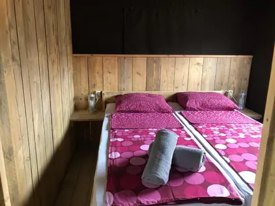 Cama o camas de una habitación en Cortijo Dos Santos