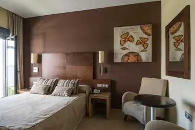 Cama o camas de una habitación en Hotel Macami