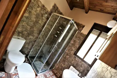 Un baño de Casa Rural El Bonito