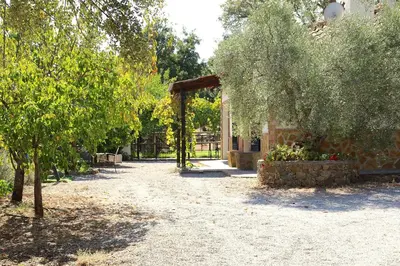 Jardín al aire libre en Casa Rural El Bonito