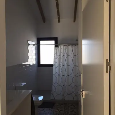 Un baño de La Casa de las Tias