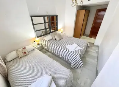 Cama o camas de una habitación en Comfortable House in Córdoba, ideal for families and friends