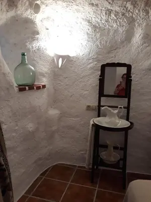 Un baño de Casa Rural Cueva El Sauce