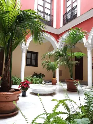 Jardín al aire libre en Pilatos Central Superior