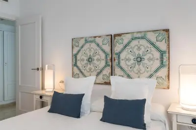 Cama o camas de una habitación en Pilatos Central Superior