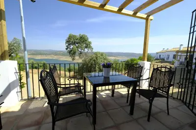 Paisaje cerca of this country house