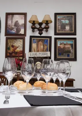 Bebidas en Boutique house LujoPobre