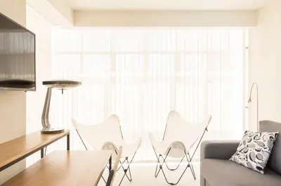 Zona de estar de thesuites Sevilla