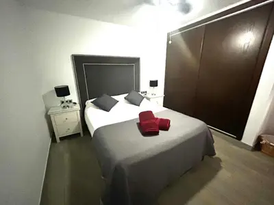 Cama o camas de una habitación en Apartamento Vadim