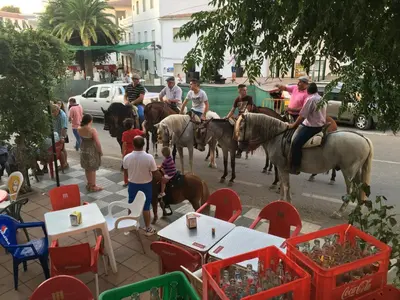 Clientes alojados en La Casita, Zagra