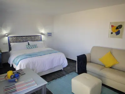 Cama o camas de una habitación en Casa Oasis