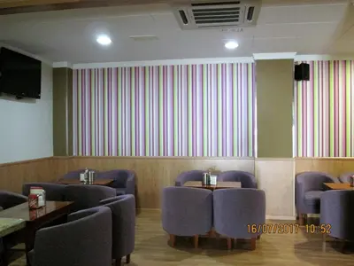 Zona de estar de Hostal Banderas