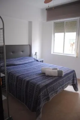 Cama o camas de una habitación en Apartamento Avenida Parque