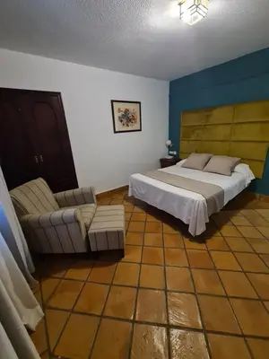 Cama o camas de una habitación en Hotel Don Gonzalo