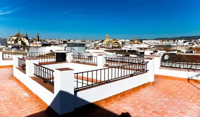 Un balcón o terraza de Casa Los Cuatro Soles