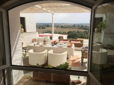 Un balcón o terraza de La Casa de la Luz. ArtistHome