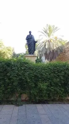Jardín al aire libre en Fantástico Apartamento Junto a la Judería
