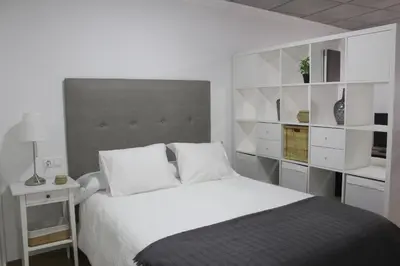 Cama o camas de una habitación en Apartamento María