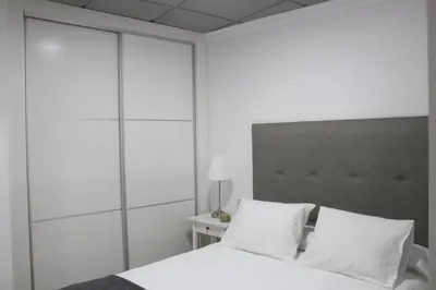 Cama o camas de una habitación en Apartamento María
