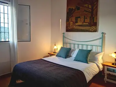 Cama o camas de una habitación en Finca Pil - Casa rural con piscina
