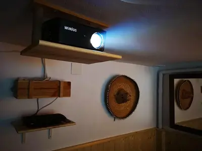 Una televisión o centro de entretenimiento en Finca Pil - Casa rural con piscina