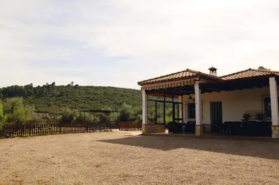 Paisaje cerca of this country house