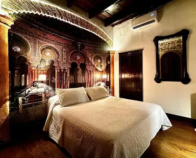 Cama o camas de una habitación en Casa Campon
