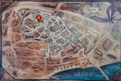Plano de Apartment in the centre (Judería)