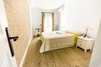 Cama o camas de una habitación en Apartment in the centre (Judería)