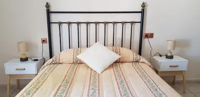 Cama o camas de una habitación en Casa Marta