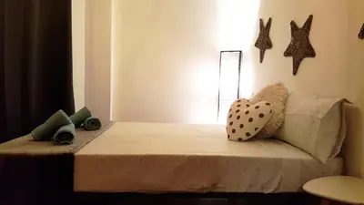 Cama o camas de una habitación en Apartamento Patios de San Lorenzo