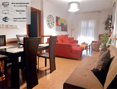 Zona de estar de Apartamento Patios de San Lorenzo