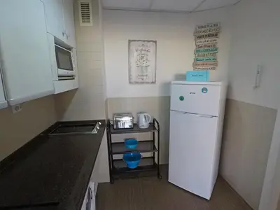 Una cocina o zona de cocina en Gran Bulevar