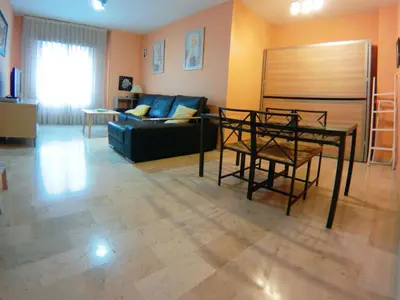 Zona de estar de RentalSevilla San Clemente