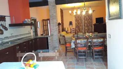 Una cocina o zona de cocina en Alojamiento rural El Salto