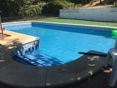 Piscina en o cerca de Casa rural en Constantina