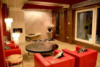 Zona de estar de HOTEL XAUEN en pleno centro con acceso autorizado y a 100m de la Catedral