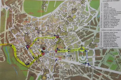 Plano de HOTEL XAUEN en pleno centro con acceso autorizado y a 100m de la Catedral