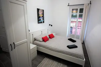 Cama o camas de una habitación en the apatment/el apartamento City centre