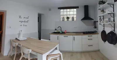 Una cocina o zona de cocina en Casa La Liebrecilla