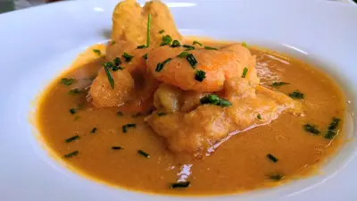 Comida en o cerca de este hostal o pensión