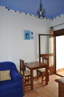 Zona de estar de Apartamentos Rurales Alcazaba de las Torres