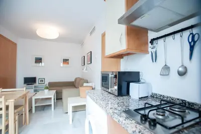 Una cocina o zona de cocina en Apartamento San Bernardo