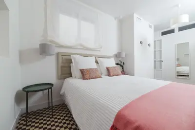 Cama o camas de una habitación en El Mirador de Catalina